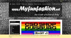 Desktop Screenshot of myfunfashion.net